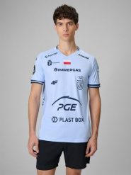 4F Koszulka meczowa replika domowa z sezonu 2025/26 męska 4F x Projekt Warszawa - niebieska XS. Niebieskie t-shirty sportowe męskie 4f, m, z dzianiny, bez ramiączek. Za 189.99 zł.