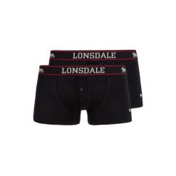Bokserki Lonsdale Oakworth. Czarne bokserki męskie Lonsdale, bez wzorów. Za 157.50 zł.