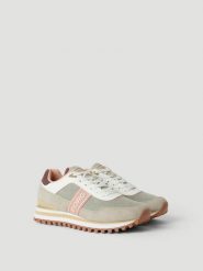 Bjorn_borg DASH buty do biegania LIGHT GREY - OLD PINK. Szare obuwie do biegania damskie Björn Borg. Za 423.50 zł.