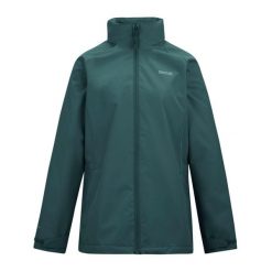 Kurtka Wodoodporna Damska Daysha II. Zielone kurtki przeciwdeszczowe damskie Regatta, xl, z kapturem. Za 238.99 zł.