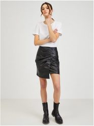 Orsay Spódnica w kolorze czarnym rozmiar: 36. Czarne spódniczki damskie ORSAY, bez wzorów, ze skóry, midi. Za 72.45 zł.