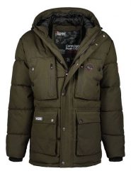Canadian Peak Parka w kolorze khaki rozmiar: M. Brązowe parki męskie Canadian Peak, m, bez wzorów. Za 252.99 zł.