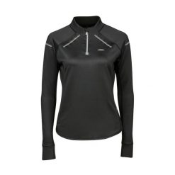Damska koszulka termiczna premium Weatherbeeta Victoria. Czarne t-shirty damskie WEATHERBEETA, bez wzorów, bez kołnierzyka. Za 346.50 zł.