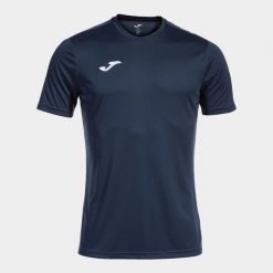 Koszulka Joma Olimpiada. Niebieskie t-shirty sportowe męskie Joma, l, z poliesteru, bez ramiączek, do piłki nożnej. Za 85.20 zł.