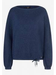 More & More Sweter w kolorze granatowym rozmiar: 38. Niebieskie swetry klasyczne damskie MORE & MORE, bez kołnierzyka. Za 105.38 zł.