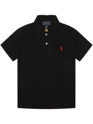 Polo Ralph Lauren Polo Core Replen 322603252001 Czarny Regular Fit. Czarne t-shirty chłopięce Polo Ralph Lauren, bez wzorów, z bawełny, bez ramiączek. Za 209.99 zł.