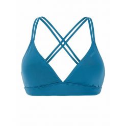 Damski top do kostiumu kąpielowego Protest Mixmakara 24. Niebieskie bikini damskie Protest, bez wzorów. Za 213.00 zł.