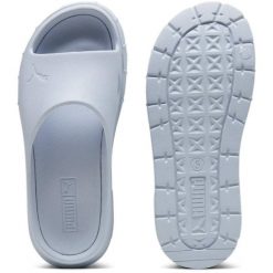 Klapki Puma Mayze Stack Injex, Kobiety. Niebieskie klapki damskie Puma, bez wzorów, z gumy, bez obcasa. Za 390.00 zł.
