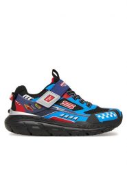 Skechers Sneakersy 402303L/BLRD Niebieski. Niebieskie trampki i tenisówki chłopięce Skechers, bez wzorów, z materiału, bez zapięcia. Za 199.99 zł.