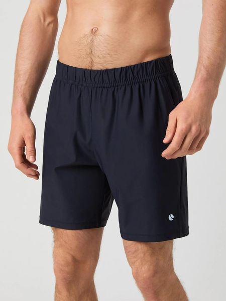 Bjorn_borg ACE SPORTS 8" SHORTS – Recycled polyamide, NIGHT SKY. Niebieskie szorty męskie Björn Borg, bez wzorów, z poliamidu, sportowe. Za 288.00 zł.