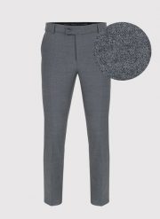 PAKO LORENTE – Spodnie garniturowe P22WP-6G-034-S-S. Szare spodnie wizytowe męskie Pako Lorente, z elastanu. Za 229.99 zł.