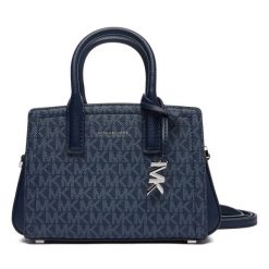 Torebka MICHAEL Michael Kors. Niebieskie torebki klasyczne damskie MICHAEL Michael Kors, bez wzorów, bez dodatków. Za 989.99 zł.