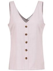 Eight2Nine Top w kolorze jasnoróżowym rozmiar: XXL. Różowe topy damskie Eight2Nine, xxl, bez wzorów, bez kołnierzyka. Za 69.99 zł.