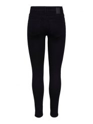 Pieces Dżinsy "Dana" - Skinny fit - w kolorze czarnym rozmiar: XS/L30. Czarne jeansy damskie Pieces, z podwyższonym stanem. Za 52.67 zł.