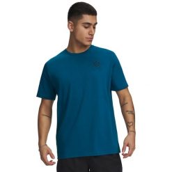 T-shirt UA M Radial Under Armour Niebieski. Czarne t-shirty męskie Under Armour, l, bez wzorów, z bawełny, bez kołnierzyka. Za 146.40 zł.