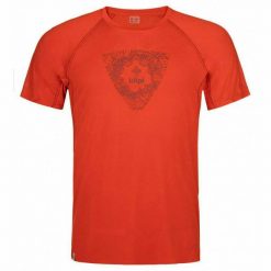 Męska koszulka do biegania Kilpi WYLDER-M. Czerwone t-shirty sportowe męskie Kilpi, m, bez ramiączek, do biegania. Za 112.21 zł.