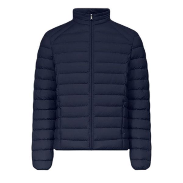 Lekka kurtka puchowa dla dorosłych JOTT Aragon. Niebieskie kurtki męskie jott, na zimę, bez wzorów, z puchu, eleganckie, bez kaptura. Za 761.00 zł.