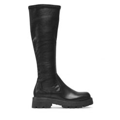 Kozaki Vagabond Shoemakers. Czarne kozaki damskie Vagabond Shoemakers, bez obcasa, na płaskiej podeszwie. Za 949.99 zł.