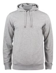 Clique Premium OC Hoody – bluza z kapturem z bawełny organicznej. Szare bluzy z kapturem męskie CLIQUE, s, z bawełny. Za 273.74 zł.