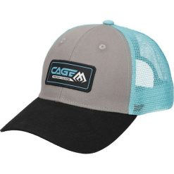 Czapka z daszkiem Mikado Cage Trucker UB027-CG. Szare czapki męskie Mikado, bez wzorów. Za 64.99 zł.