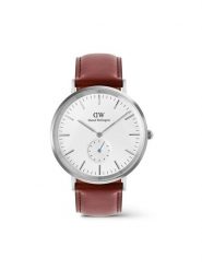 Daniel Wellington Zegarek Classic St Mawes DW00100867 Brązowy. Brązowe, analogowe zegarki męskie Daniel Wellington. Za 909.99 zł.
