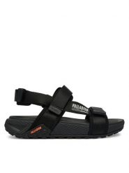 Palladium Sandały Offsandal Strap 94682-008-M Czarny. Czarne sandały damskie Palladium, bez wzorów, z materiału, bez obcasa, na płaskiej podeszwie. Za 399.99 zł.