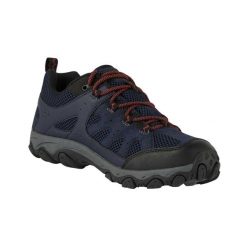 Męskie Buty Do Chodzenia Edgepoint IV Low. Niebieskie buty trekkingowe męskie Regatta, z materiału, bez zapięcia, trekkingowe. Za 278.99 zł.