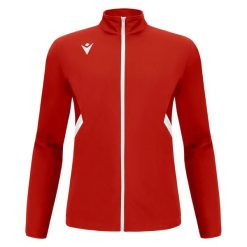 Bluza z pełnym zamkiem błyskawicznym Macron Raijin. Białe bluzy sportowe damskie Macron, s, bez wzorów, z gumy, bez ramiączek, bez kaptura. Za 266.00 zł.