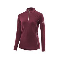 Sweter z wełny merino damski Löffler Transtex®. Czerwone swetry klasyczne damskie LOFFLER, l, z wełny, bez kołnierzyka. Za 450.50 zł.