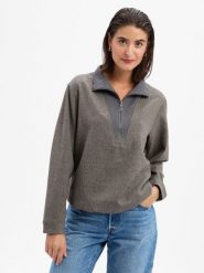 MOS MOSH Bluzka - MMSoleia Sisse Kobiety szary|beżowy, M. Brązowe bluzki sportowe damskie Mos Mosh, m, z wełny, bez kołnierzyka, bez ramiączek. Za 549.95 zł.