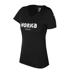 Koszulka polygiene damska HORKA Originals. Czarne topy sportowe damskie HORKA, na lato, m, bez wzorów, z gumy, bez ramiączek. Za 82.50 zł.