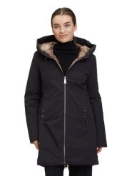 Betty Barclay Płaszcz zimowy w kolorze czarno-oliwkowym rozmiar: 46. Brązowe płaszcze damskie Betty Barclay, na zimę, bez wzorów, z puchu. Za 244.80 zł.