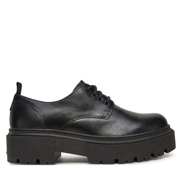 Półbuty G-Star. Czarne półbuty damskie G-Star, bez wzorów, retro, bez obcasa, na płaskiej podeszwie. Za 239.99 zł.