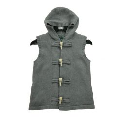 Second life - Kamizelka z wełny i kaszmiru dla kobiet szara - Jak nowy. Szare kamizelki damskie Ralph Lauren, s, z kaszmiru. Za 102.20 zł.