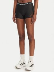 Under Armour Szorty sportowe HeatGear® 6011354 Czarny Slim Fit. Czarne spodenki sportowe damskie Under Armour, l, z syntetyku, na fitness i siłownię. Za 129.99 zł.