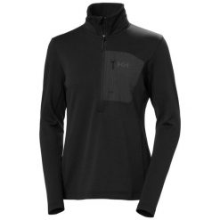 Bluza damska 1/2 zip Helly Hansen Versalite Fleece. Czarne bluzy bez kaptura damskie Helly Hansen. Za 355.00 zł.