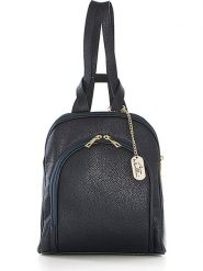 Anna Morellini Skórzany plecak "Breta" w kolorze granatowym - 24 x 30 x 12 cm rozmiar: onesize. Niebieskie plecaki damskie Anna Morellini, bez wzorów, z materiału. Za 304.99 zł.