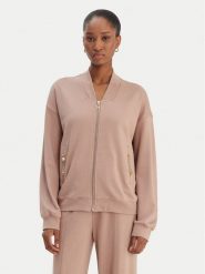 Liu Jo Sport Bluza TA6241 JS182 Brązowy Regular Fit. Brązowe bluzy bez kaptura damskie Liu Jo Sport, xl, z wiskozy. Za 559.99 zł.