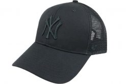 Czapka z daszkiem - Branson - New York Yankees - Regulowana - Dorośli - Czarna. Czarne czapki męskie 47 Brand, bez wzorów, z bawełny. Za 89.99 zł.
