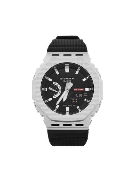 G-Shock Zegarek GM-2100M-1AER Czarny. Czarne, analogowe zegarki męskie G-Shock, ze stali. Za 1,049.00 zł.