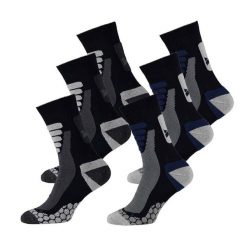 Skarpety turystyczne Xtreme 6-pack Multi Niebieski. Niebieskie skarpetki męskie XTREME SOCKSWEAR, bez wzorów. Za 194.99 zł.