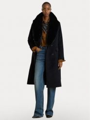 LAUREN RALPH LAUREN Płaszcz wełniany 297P23450002 Brązowy jasny Oversize. Brązowe płaszcze damskie Lauren Ralph Lauren, na zimę, bez wzorów, z wełny. Za 2,399.00 zł.