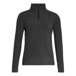 Bluza damska Protest MUTEZ 1/4 zip top. Czarne bluzy bez kaptura damskie Protest, s. W wyprzedaży za 127.49 zł.