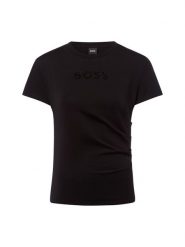 BOSS Koszulka - Epka Kobiety Bawełna czarny, M. Czarne t-shirty damskie Boss, m, bez wzorów, z bawełny, bez kołnierzyka. Za 229.95 zł.