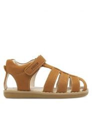 Lasocki Kids Sandały BOB CI12-BOB-02(II)CH Brązowy. Brązowe sandały chłopięce Lasocki Kids, z nubiku, bez zapięcia. Za 109.99 zł.