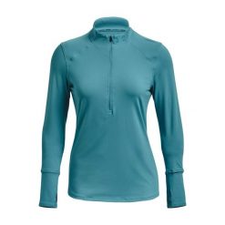 Bluza do biegania damska Under Armour Qualifier Run 2.0 Half Zip. Niebieskie bluzy bez kaptura damskie Under Armour, l, bez wzorów, bez kaptura. Za 262.90 zł.