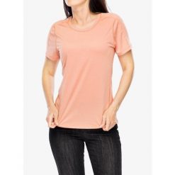 Koszulka damska Black Diamond Lightwire SS Tech Tee. Czerwone bluzki sportowe damskie Black Diamond, bez wzorów, bez ramiączek. Za 137.99 zł.