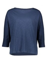 LIEBLINGSSTÜCK Koszulka w kolorze granatowym rozmiar: XXL. Niebieskie bluzki damskie LIEBLINGSSTÜCK, xxl, bez wzorów, bez kołnierzyka, bez ramiączek. Za 114.17 zł.