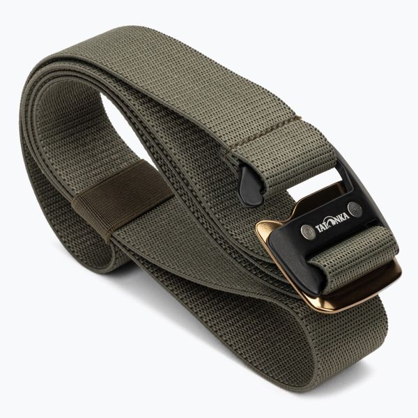 Pasek do spodni Tatonka Stretch Belt 38mm zielony 2870.332. Zielone paski męskie Tatonka, bez wzorów, z elastanu. Za 83.99 zł.