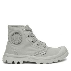 Trapery Palladium. Szare trapery damskie Palladium, bez obcasa. Za 399.99 zł.